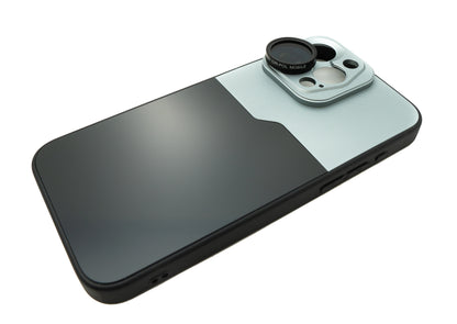 SYSTEM-S CPL Filter 37 mm Circular Polarizer Lens with Case for iPhone 15