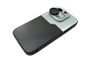 SYSTEM-S CPL Filter 37 mm Circular Polarizer Linse mit Hülle für iPhone 15 Pro