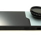 Filtre SYSTEM-S ND Vario 37 mm, densité neutre 2 à 400, étui fileté pour iPhone 15