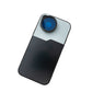 SYSTEM-S Farbfilter Set 37 mm 6 Stück Farbe Linse Filter mit Gewinde Hülle für iPhone 15 Plus