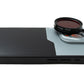 SYSTEM-S Farbfilter Set 37 mm 6 Stück Farbe Linse Filter mit Gewinde Hülle für iPhone 15 Pro