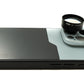 SYSTEM-S Zoom Linse 3x Tele Objektiv 37 mm Filter mit Hülle für iPhone 15 Pro in Schwarz Grau