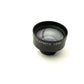 SYSTEM-S Zoom Linse 3x Tele Objektiv 37 mm Filter mit Hülle für iPhone 15 Pro Max in Schwarz Grau