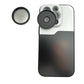 SYSTEM-S CPL Filter 37 mm Circular Polarizer Linse mit Gewinde Hülle für iPhone 14 Pro