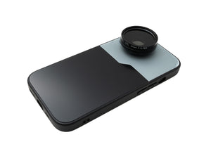 SYSTEM-S CPL Filter 37 mm Circular Polarizer Lens with Thread Case for iPhone 15