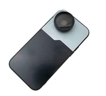 SYSTEM-S CPL Filter 37 mm Circular Polarizer Lens with Thread Case for iPhone 15 Plus