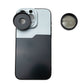 SYSTEM-S CPL Filter 37 mm Circular Polarizer Linse mit Gewinde Hülle für iPhone 15 Pro Max