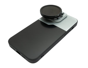 Filtre CPL SYSTEM-S Lentille polarisante circulaire 52 mm avec étui fileté pour iPhone 14 Pro Max