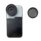 SYSTEM-S CPL Filter 52 mm Circular Polarizer Linse mit Gewinde Hülle für iPhone 15 Plus