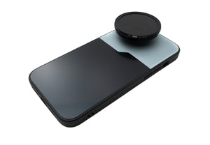 SYSTEM-S CPL Filter 52 mm Circular Polarizer Linse mit Gewinde Hülle für iPhone 15 Plus