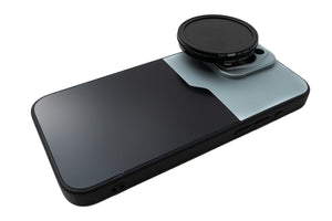 SYSTEM-S CPL Filter 52 mm Circular Polarizer Linse mit Gewinde Hülle für iPhone 15 Pro Max