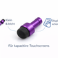 SYSTEM-S Mini stylet tactile pour appareils à écran tactile violet