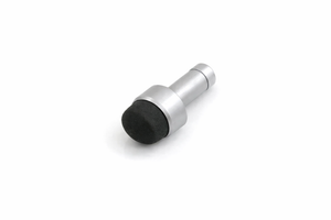 Stylet tactile Mini SYSTEM-S pour appareils à écran tactile gris argenté