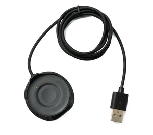 SYSTEM-S USB 2.0 Ladestation 100 cm Typ A Stecker für Motorola Moto 360 3 Smartwach Kabel