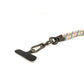 SYSTEM-S shoulder strap neck loop for smartphone case made of nylon in colorful