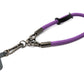 Bracciale con cinturino da polso per custodia per smartphone in nylon in viola