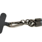 SYSTEM-S Umhänge Band Schulter Hals extra dick für Smartphone Hülle aus Nylon in Grau
