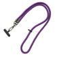 SYSTEM-S shoulder strap extra thick for smartphone case made of nylon in purple