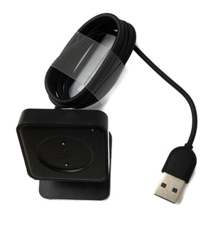 SYSTEM-S USB 2.0 Ladestation 100 cm Typ A Stecker für Honor GS 3i Watch Smartwach Kabel