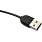 Station de recharge SYSTEM-S USB 2.0 100 cm prise type A pour câble Honor GS 3i Watch Smartwach 