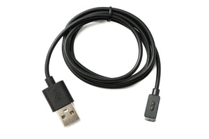 SYSTEM-S USB 2.0 Kabel 100 cm Ladekabel für Redmi Watch 4 Smartwatch Adapter in Schwarz