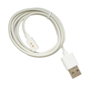 SYSTEM-S USB 2.0 Kabel 100 cm Ladekabel für Redmi Watch 4 Smartwatch Adapter in Weiß