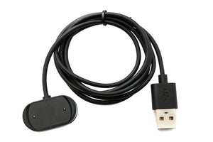 SYSTEM-S USB 2.0 Kabel 100 cm Ladekabel für Amazfit Cheetah Pro Smartwatch Adapter in Schwarz