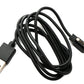 SYSTEM-S USB 2.0 cable 100 cm charging cable for Zeblaze Stratos 3 Smartwatch adapter in black