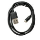 SYSTEM-S USB 2.0 Kabel 100 cm Ladekabel für Casio WSD F21HR F30 F20 F10 Pro Trek F21 GSW-H1000 Adapter