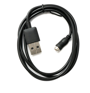 SYSTEM-S USB 2.0 Kabel 100 cm Ladekabel für Casio WSD F21HR F30 F20 F10 Pro Trek F21 GSW-H1000 Adapter