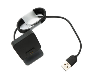 SYSTEM-S USB 2.0 Kabel 100 cm Ladestation für Redmi Watch 4 Smartwatch Adapter in Schwarz