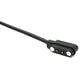 SYSTEM-S USB 2.0 Kabel 100 cm Ladekabel für QCY Crossky Link T2 Kopfhörer in Schwarz