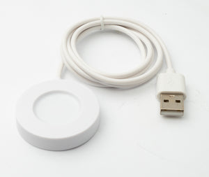 SYSTEM-S USB 2.0 Kabel 100 cm Ladekabel für Xiaomi S1 Pro Smartwatch in Weiß