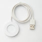 SYSTEM-S USB 2.0 Kabel 100 cm Ladekabel für Xiaomi S1 Pro Smartwatch in Weiß