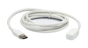 SYSTEM-S USB 3.1 cable 100 cm charging cable for Galaxy Fit3 Smartwatch adapter in white