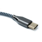 SYSTEM-S Audio Decoder Cable 10 cm USB 3.1 Type C Male to Male Braided Adapter for DAC or AMP