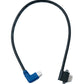 SYSTEM-S USB 3.1 Kabel 30 cm Typ C Stecker zu Micro B Stecker Winkel Left Angled Adapter