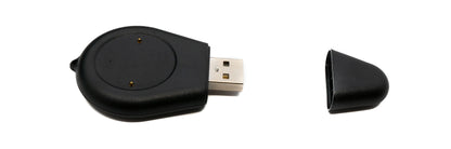 Station de charge adaptateur SYSTEM-S USB 2.0 pour câble de montre intelligente Honor Watch GS4 en noir