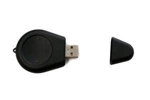 Station de charge adaptateur SYSTEM-S USB 2.0 pour câble de montre intelligente Honor Watch GS4 en noir