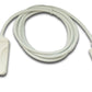 SYSTEM-S USB 2.0 Cable 100 cm Charging Cable for OnePlus Watch 2 Smartwatch Adapter in White