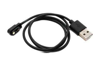 SYSTEM-S USB 2.0 Cable 50 cm Charging Cable for Haylou Watch S8 Smartwatch Adapter in Black