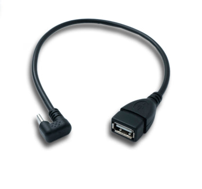 SYSTEM-S USB 3.1 Kabel 30 cm Typ C Stecker zu 2.0 A Buchse 180° U Turn Winkel Adapter