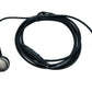 SYSTEM-S Mono In-Ear Headphones 120 cm AUX Jack TRRS 3.5 mm Plug Microphone