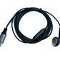 Écouteurs intra-auriculaires mono SYSTEM-S 120 cm Connecteur USB 3.1 Type C Microphone