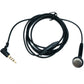 Écouteurs intra-auriculaires mono SYSTEM-S 120 cm, prise AUX, prise TRRS 3,5 mm, microphone coudé
