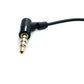 Écouteurs intra-auriculaires mono SYSTEM-S 120 cm, prise AUX, prise TRRS 3,5 mm, microphone coudé