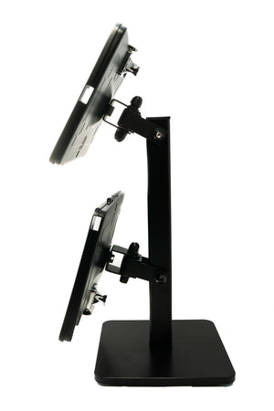 SYSTEM-S table stand dual 360° rotatable 180° tiltable holder lockable for iPad 10.2" 9 8 7 