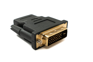 SYSTEM-S DVI D adapter 24 + 1 male to HDMI 1.4 standard female gold-plated 2K 30 Hz Full HD 144 Hz cable