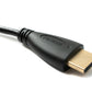 SYSTEM-S HDMI 1.4 Kabel 180 cm Standard Stecker zu Micro Stecker 4K UHD 30 Hz 2K 60 Hz