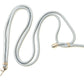SYSTEM-S Umhänge Band Schulter Hals Schlaufe für Smartphone Hülle aus Nylon in Grau